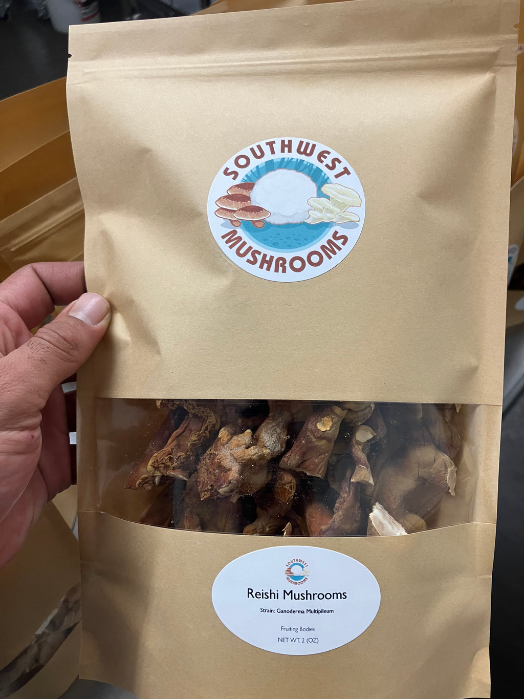 Premium Dehydrated Reishi Mushrooms